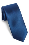 Nordstrom Anthony Solid Silk Tie In Navy