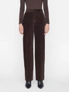 FRAME FRAME HIGH RISE RELAXED CORDUROY TROUSER PANTS