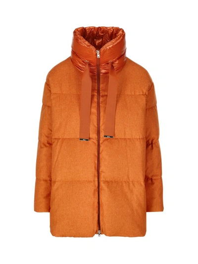 Herno Coats In Orange