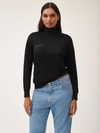 Pangaia Cotton Sweatshirt In Black