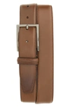 NORDSTROM MARCO BURNISHED LEATHER BELT