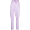 Adidas By Stella Mccartney Logo-print Track Pants In Purple