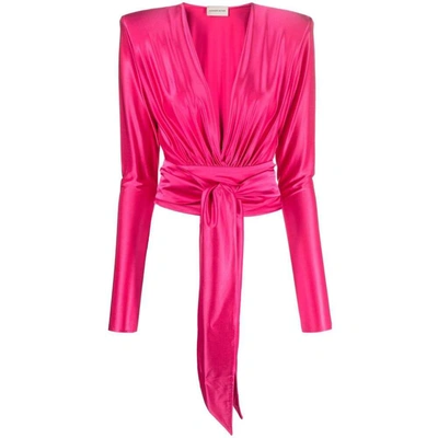 Alexandre Vauthier Tops In Pink