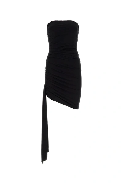 Magda Butrym Dress With Sash In Black