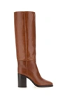 Paris Texas Ophelia Boot Leather Boots In Brown