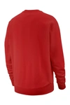 Nike Red Fleece Nsw Club Sweatshirt In University Red