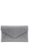 Stuart Weitzman The Loveletter Clutch In Silver