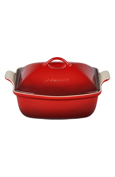 LE CREUSET HERITAGE STONEWARE DEEP COVERED BAKER