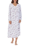 Eileen West Women's Sweater-knit Ballet Nightgown In Pink Bouquet
