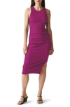 Michael Stars Wren Tank Midi Dress In Pink