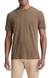 Vince Pima Crew Neck Tee Olive Cove Xl