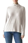 Michael Stars Sigourney Turtleneck Top In Chalk
