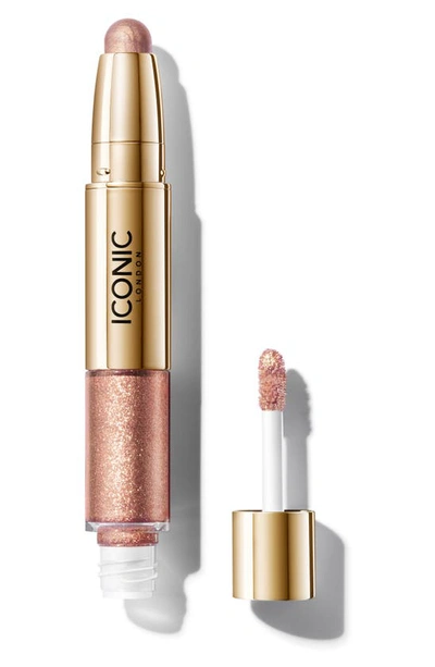 Iconic London Glaze Dual Ended Eyeshadow Crayon Nectar