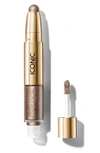 Iconic London Glaze Dual Ended Eyeshadow Crayon Volcanic In Volcanic