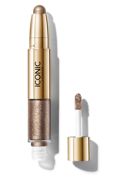 Iconic London Glaze Dual Ended Eyeshadow Crayon Volcanic