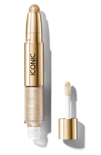 Iconic London Glaze Dual Ended Eyeshadow Crayon Champagne