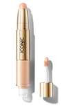 Iconic London Radiant Concealer & Brightening Crayon Duo Cool Fair 0.88 oz / 26 ml In Cool Fair