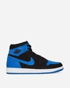 Nike Men's Air Jordan 1 High Og Royal Reimagined Sneaker In Black/royal Blue/white In Multicolor