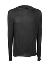 Md75 Round Neck Sweater In Grey