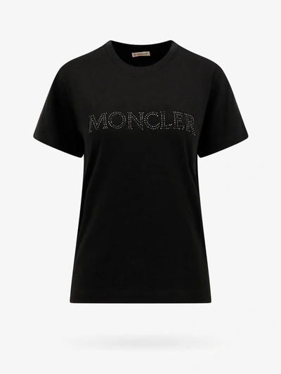 Moncler T-shirt In Black