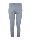Michael Coal Mc Brad 2563 Capri American Pockets Trousers In Grey