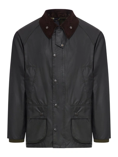 Barbour Waxed Bedale Jacket In Nude & Neutrals