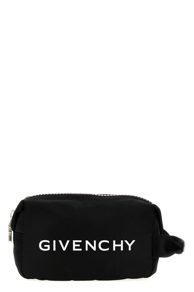 Givenchy G-zip Toiletry Bag In Black
