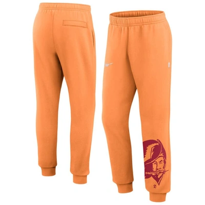 Nike Tampa Bay Buccaneers Logo Crop Menâs  Men's Nfl Jogger Trousers In Orange