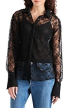 STEVE MADDEN STEVE MADDEN DAWSON LACE SHIRT