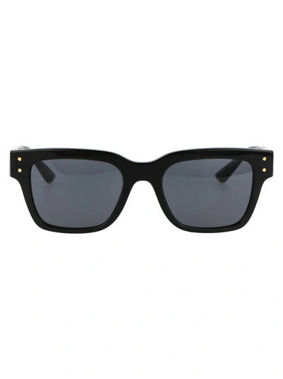 Versace 0ve4421 Sunglasses In Gb1/87 Black