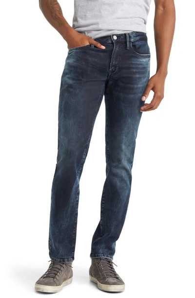 Frame L'homme Degradable Slim Fit Jeans In Blue