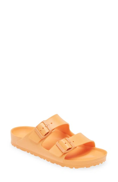 Birkenstock Eva Arizona Mules In Orange