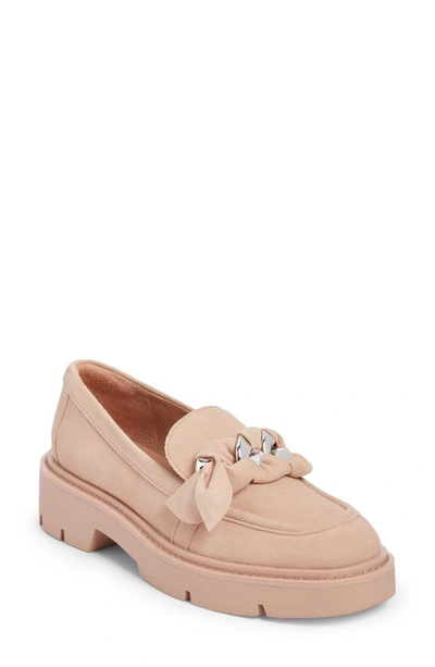 Nordstrom Trinity Lug Sole Loafer In Pink Peach