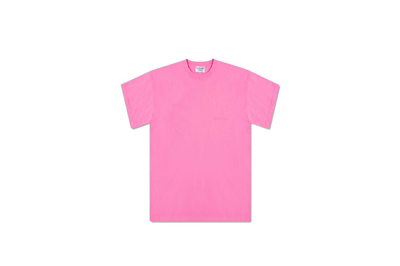 Pre-owned Balenciaga Logo T-shirt Pink