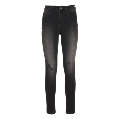 Imperfect Cotton Jeans & Women's Pant In Black
