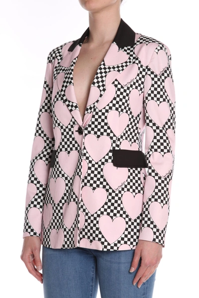 Love Moschino Acetate Suits & Women's Blazer In Pink