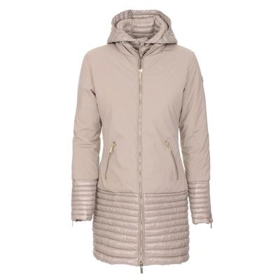 Maison Espin Champagne Elegance Down Jacket In Yellow
