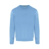 MALO MALO ICE BLUE CASHMERE ROUNDNECK MEN'S SWEATER