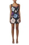 ELLIATT LOU FLORAL SEQUIN MINIDRESS