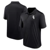 FANATICS FANATICS BRANDED BLACK CHICAGO WHITE SOX LOGO POLO