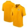 FANATICS FANATICS BRANDED  GOLD NASHVILLE PREDATORS LEFT SIDE BLOCK POLO