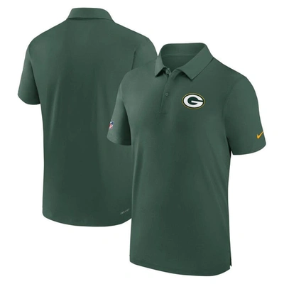 Nike Green Bay Packers Sideline Coach Menâs  Men's Dri-fit Nfl Polo