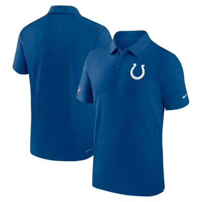 Nike Indianapolis Colts Sideline Coach Menâs  Men's Dri-fit Nfl Polo In Blue