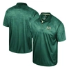 Colosseum Men's  Green Colorado State Rams Honeycomb Raglan Polo Shirt In Green
