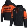 ADIDAS ORIGINALS ADIDAS  BLACK PHILADELPHIA FLYERS FULL-ZIP HOODIE