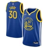 NIKE YOUTH NIKE STEPHEN CURRY ROYAL GOLDEN STATE WARRIORS SWINGMAN JERSEY