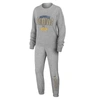 WEAR BY ERIN ANDREWS WEAR BY ERIN ANDREWS HEATHER GRAY NASHVILLE PREDATORS KNIT LONG SLEEVE TRI-BLEND T-SHIRT & PANTS SLE