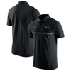 Nike Men's  Black Ucla Bruins Coaches Performance Polo Shirt In Black