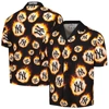 Pleasures Rings Button Down Shirt In Black