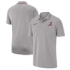 Nike Men's  Gray Alabama Crimson Tide 2023 Coaches Performance Polo Shirt In Gray